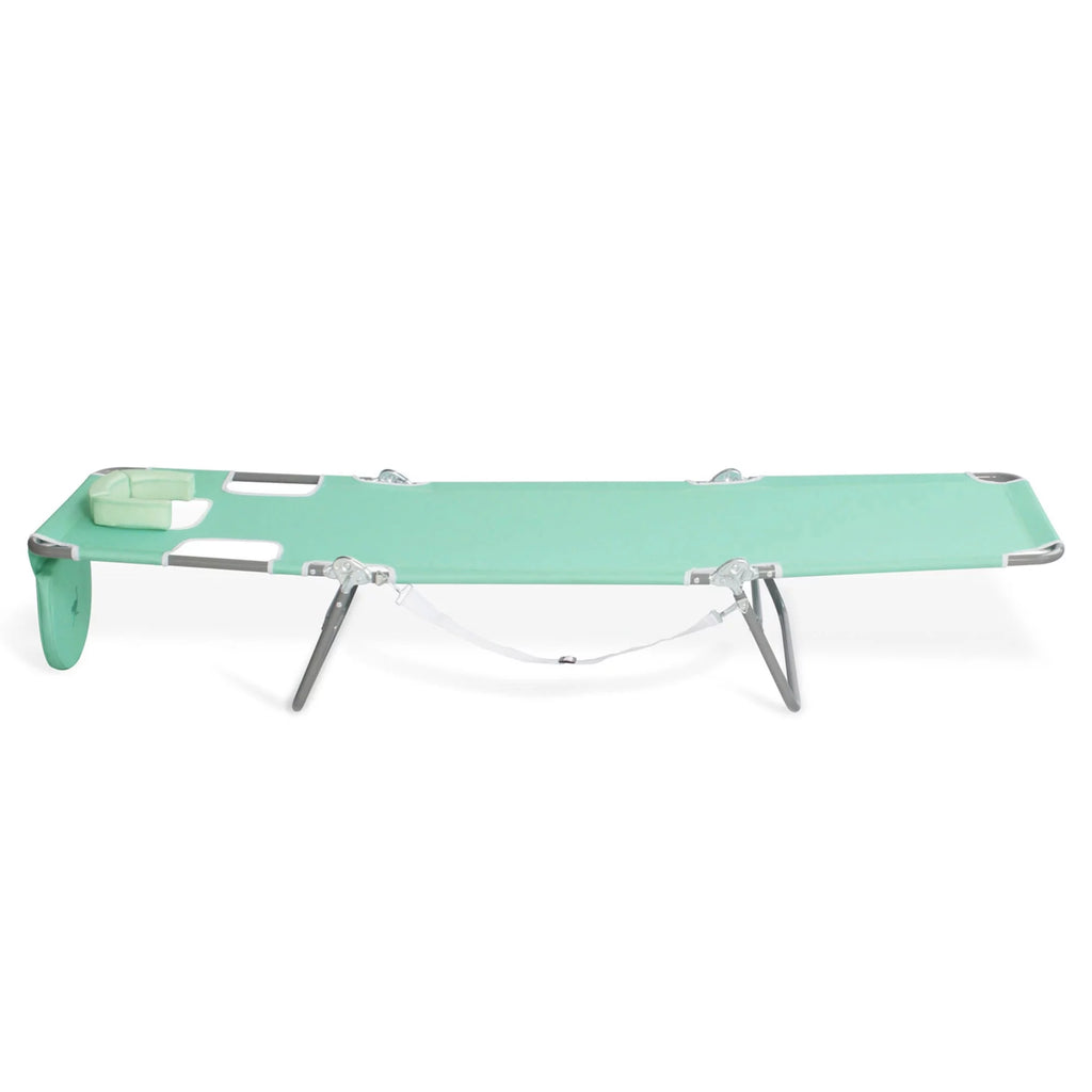 Teal Folding Chaise Lounge Chair 2 Pack F54884