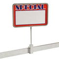 Rectangular Magnetic Sign Holder 7 inch x 11 inch 20 Pack L3163
