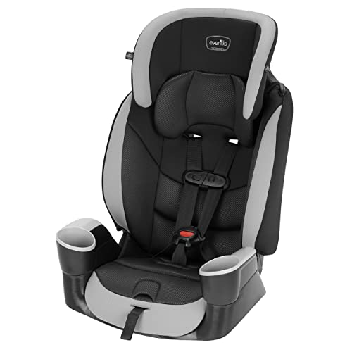 Harness Highback Booster Car Seat, Granite Gray, Polyester Q1135