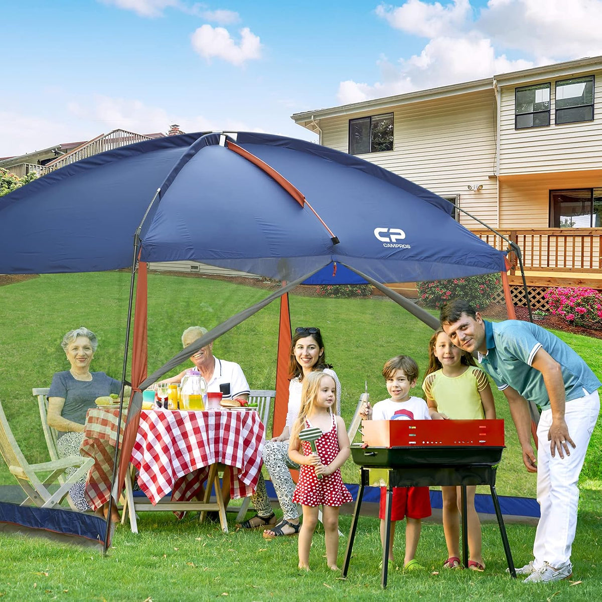 12 x 10 Ft Mesh Screen House Tent I632
