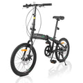 Black 7 Speed Folding Bike S26021