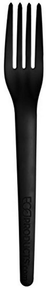 Compostable Forks 7-Inch Black Case of 1000 J45195