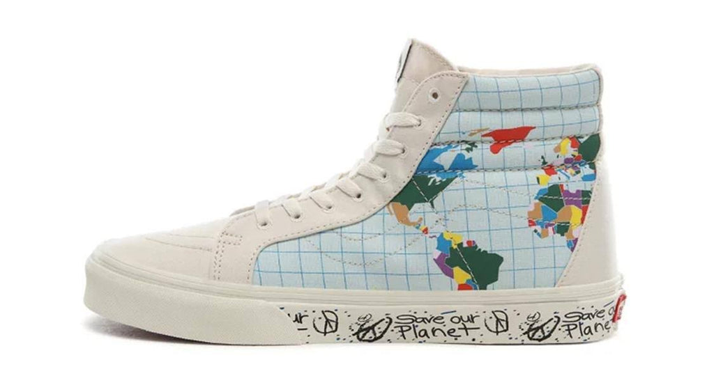 Classic White Multi Sk8-Hi Q557280