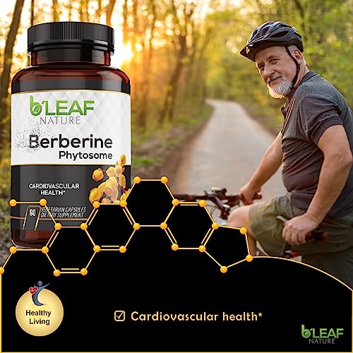 Berberine Phytosome Vegetarian Capsules - 120 Capsules, 1100mg per Serving Q171107