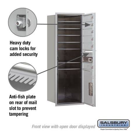 4C Horizontal Mailbox, Aluminum C9542