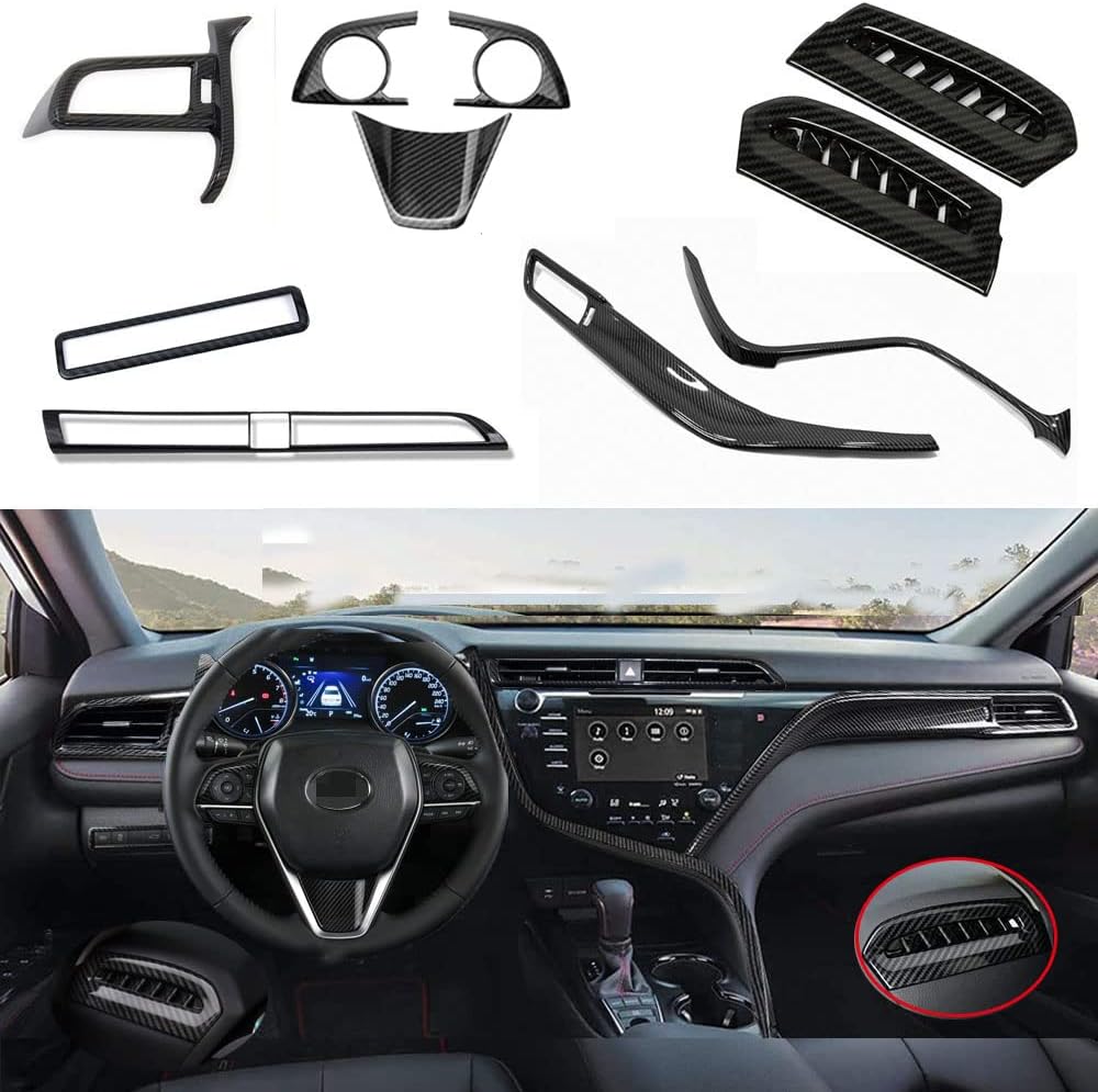 10Pcs ABS Car Interiors Decorative Trim Accessories N877305