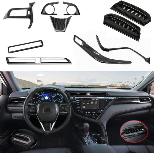 10Pcs ABS Car Interiors Decorative Trim Accessories N877305