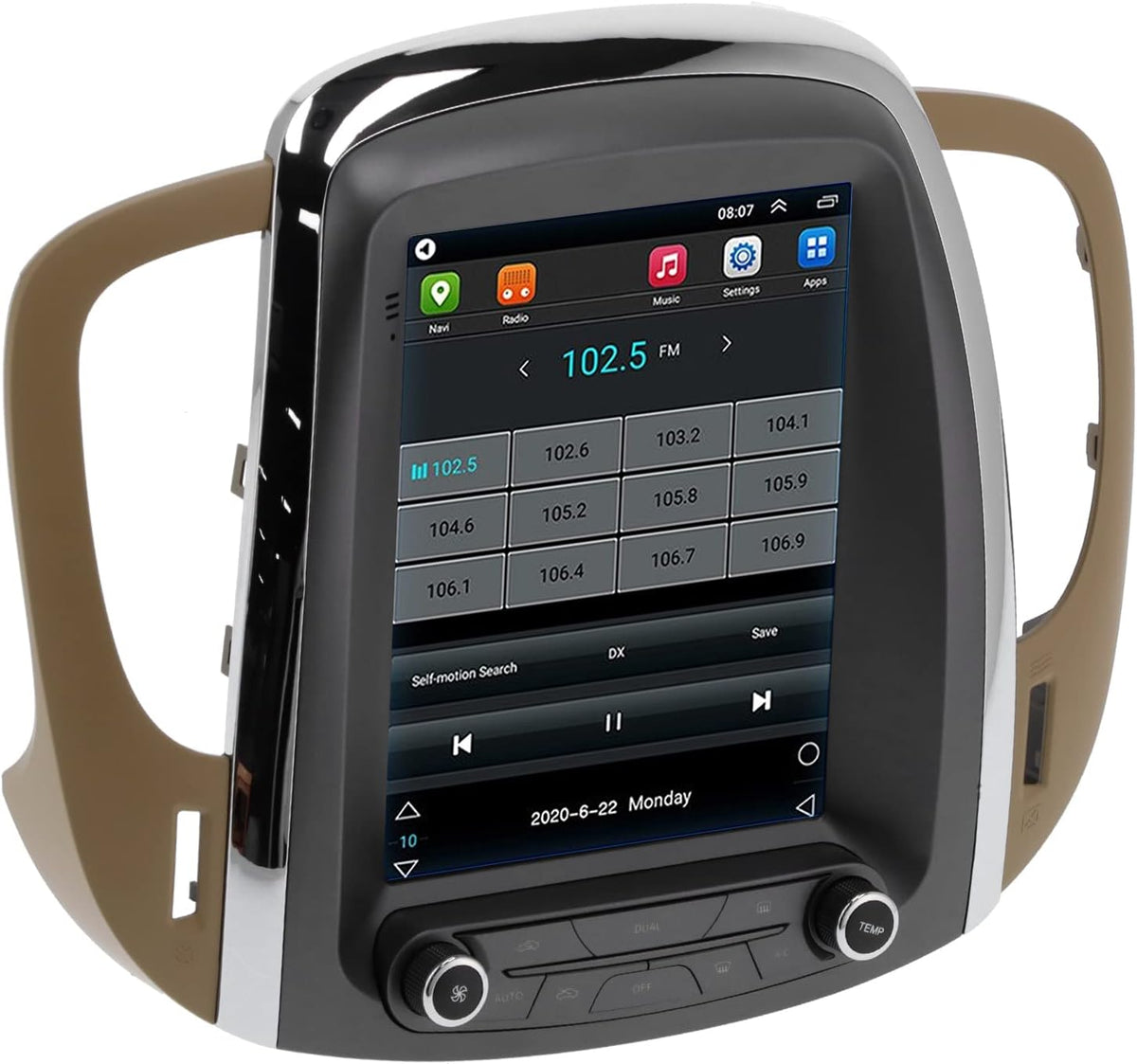 9.7in WiFi Car Radio Stereo Video Player V609243