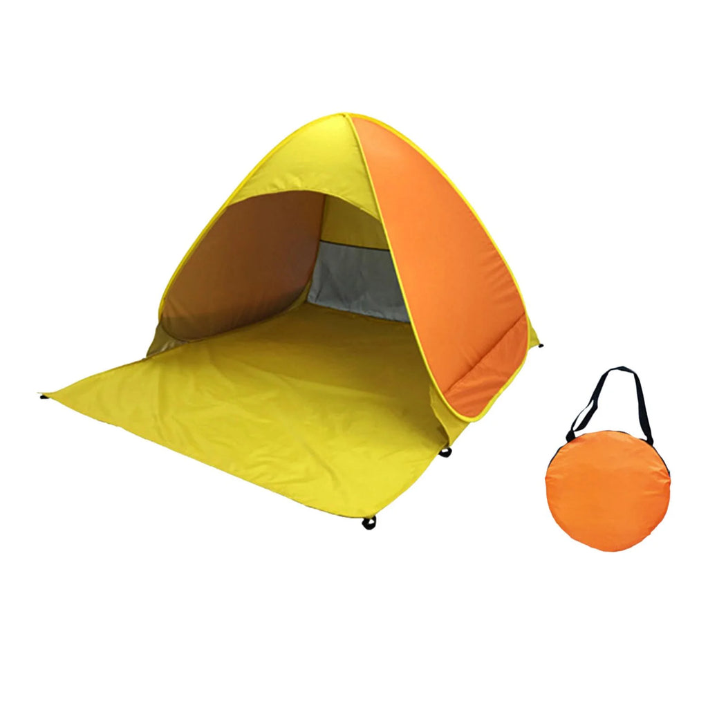 Orange Automatic Beach Tent V472481