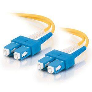 30m SC-SC Duplex Singlemode PVC Fiber Optic Cable L418