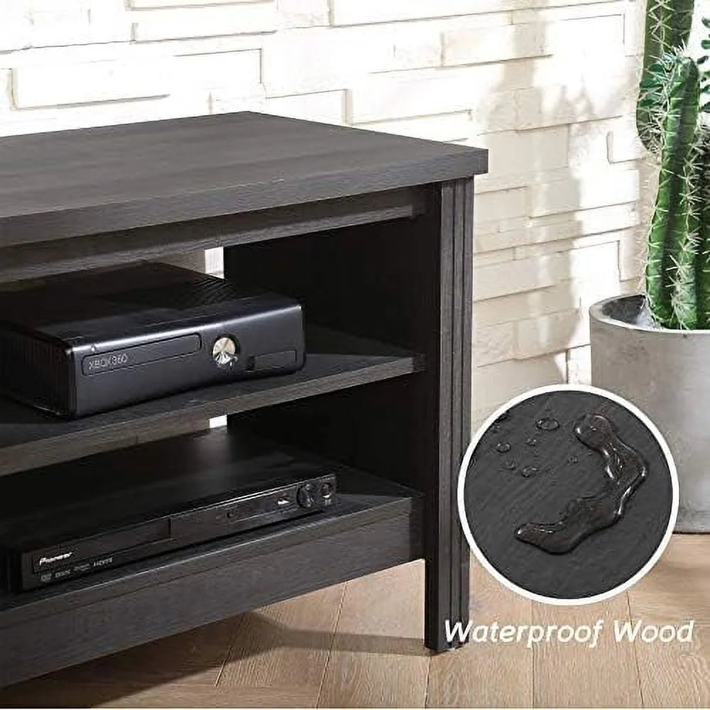 Brown Farmhouse TV Stand with 6 Cubby I73915