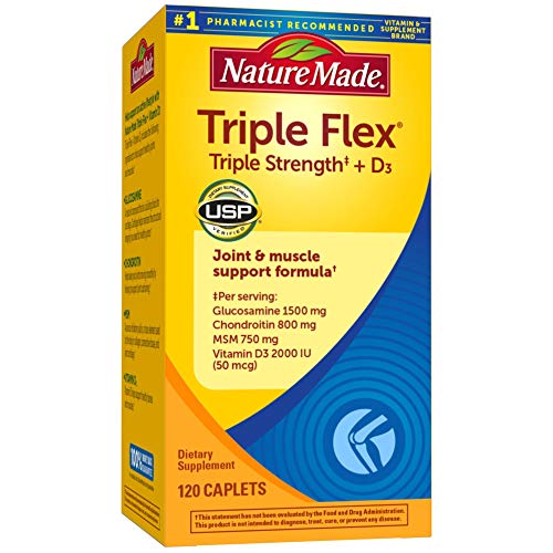 Triple Strength Caplets with Vitamin D3, 120 Count F3045
