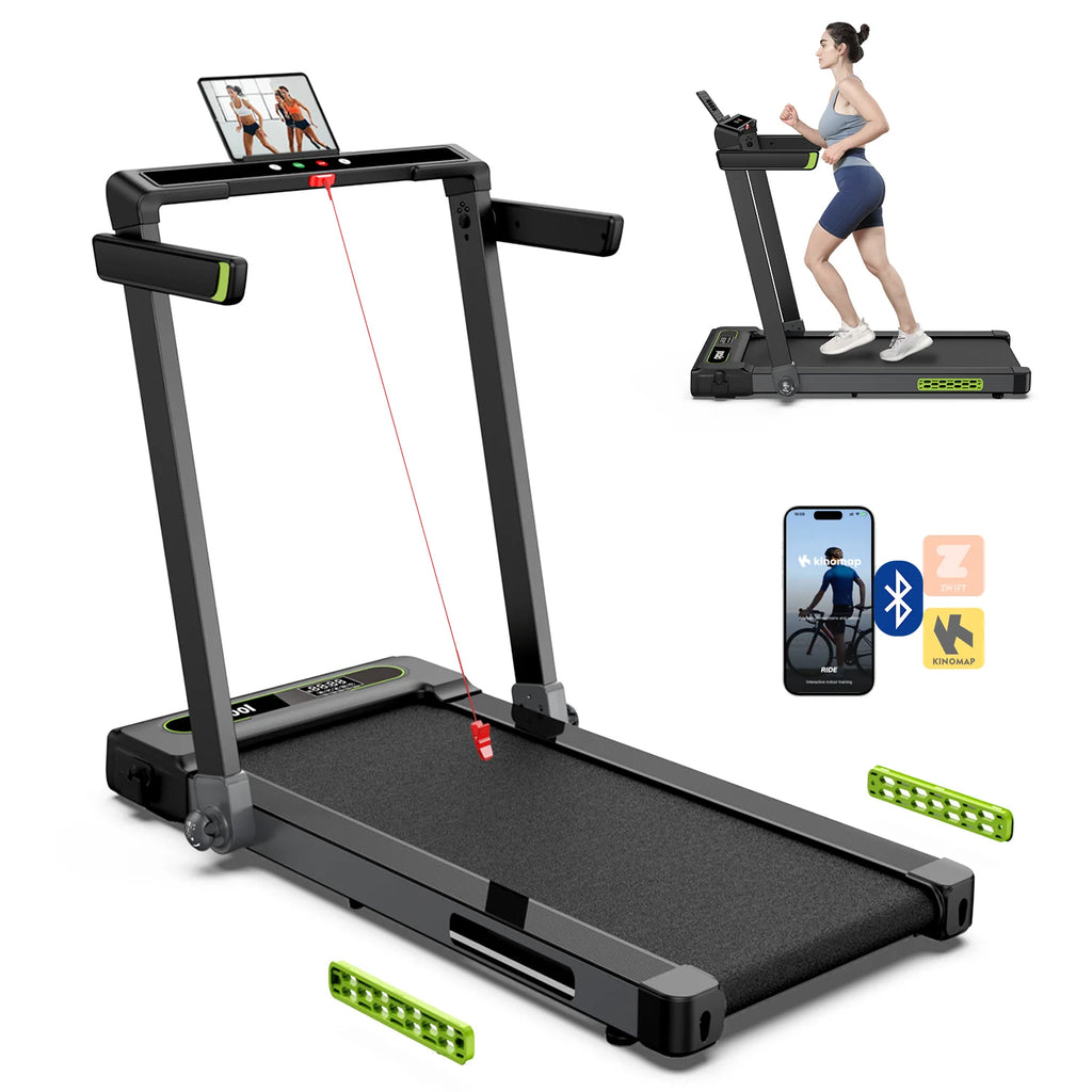 2.5HP Folding Electric Treadmill with Display Screen R875