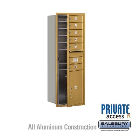 4C Horizontal Mailbox, Aluminum C9542