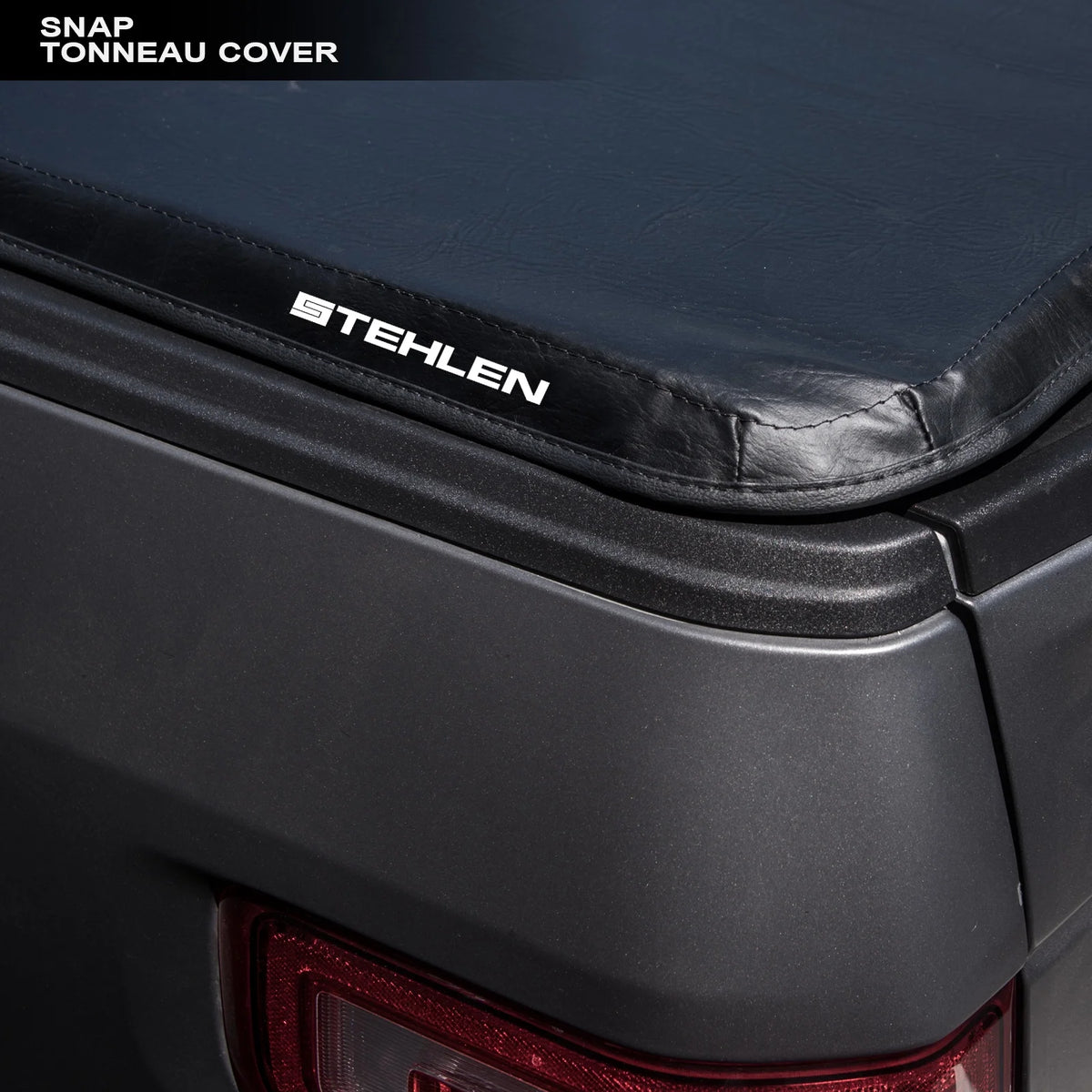 Black Hidden Snap Tonneau Cover for 6.5 Feet Bed C246