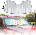 Foldable Windshield Sunshade Pack of 2 O917