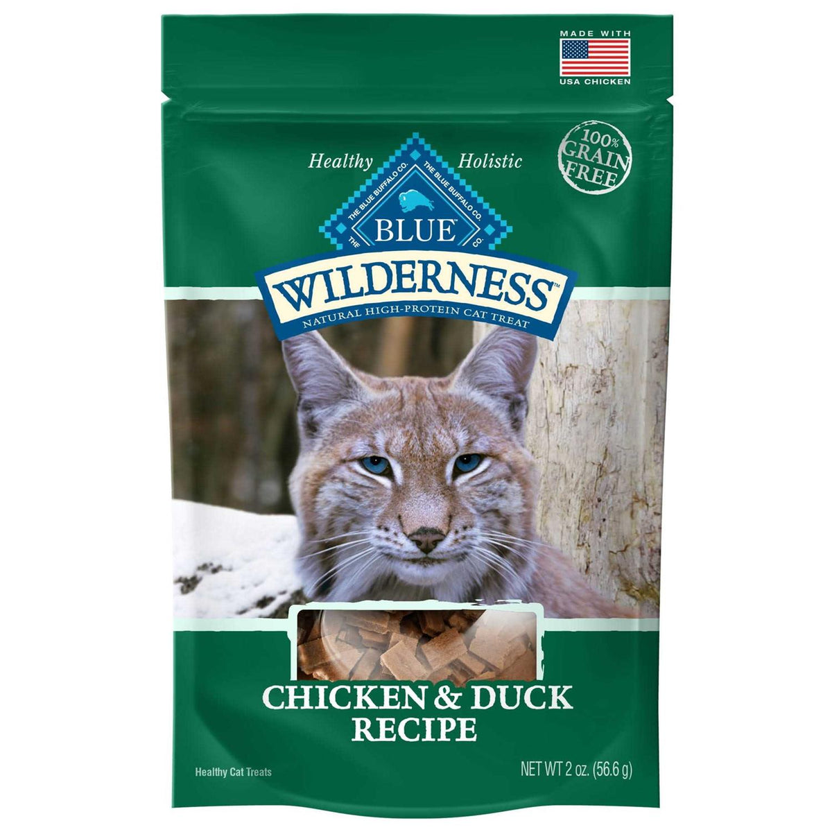 Chicken & Duck Grain-Free Cat Treats X8952