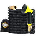 100ft Expandable Garden Hose with Holder L797963