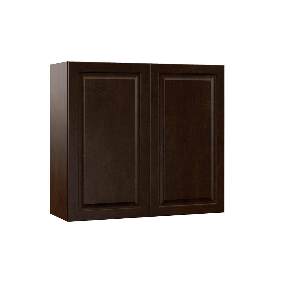 Espresso Wall Kitchen Cabinet F553949