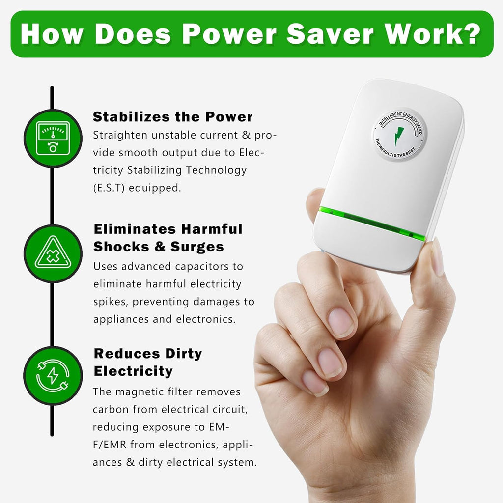 Energy Saving Device US Plug 90V-250V 30KW (6 PCS) S3601