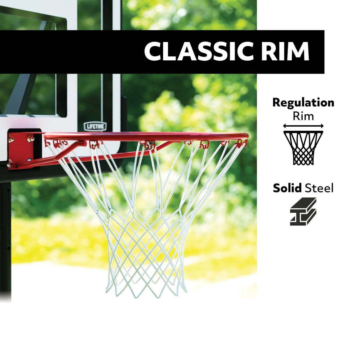 Adjustable Portable Basketball Hoop 44 inch I404