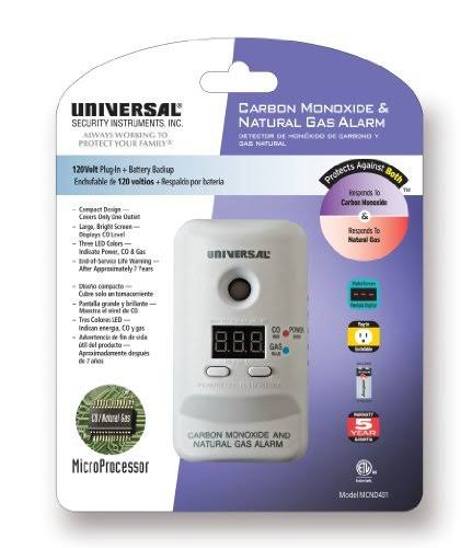 Plug-In Carbon Monoxide and Natural Gas Alarm H1262