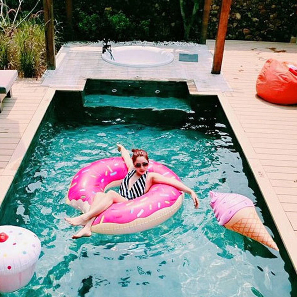 Pink Inflatable Pool Floating Toy A8990