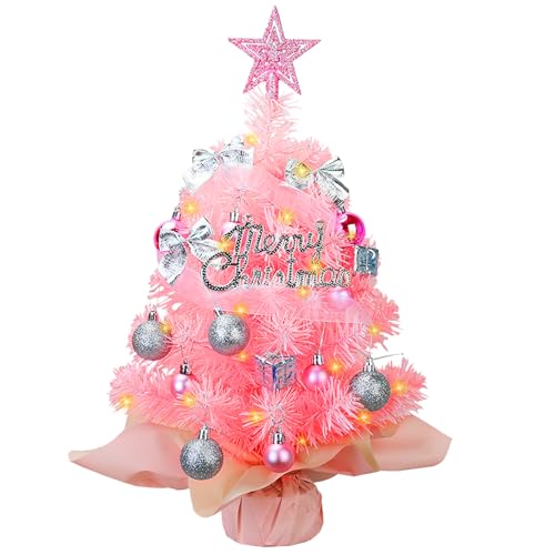 24 Inch Prelit Artificial Christmas Tree with 50 LED Lights J476