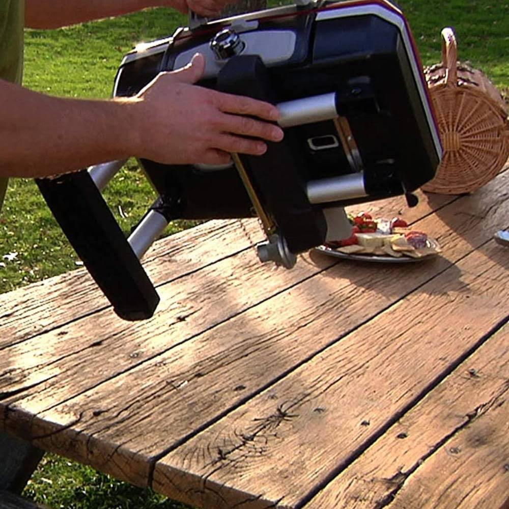 Red Portable Tabletop Gas Grill O54260