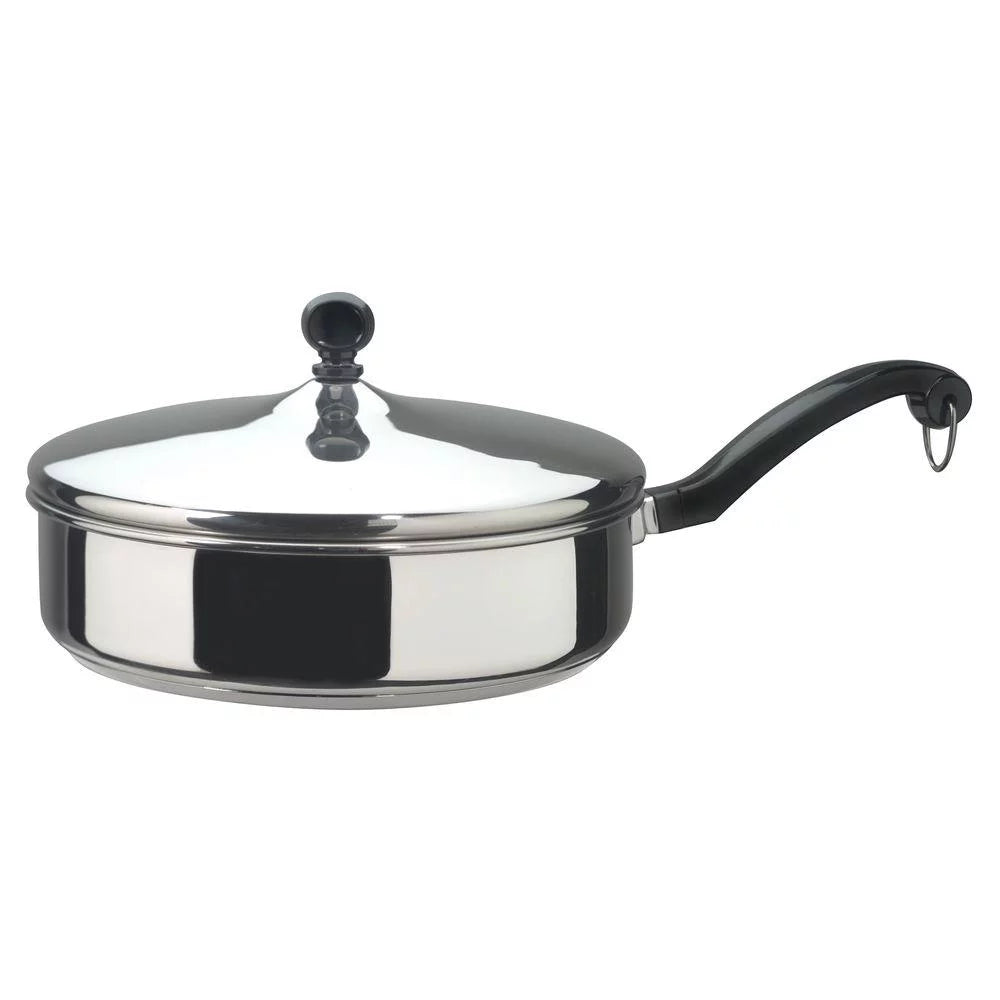 2.75 Quart Stainless Steel Saute Pan with Lid Z58133