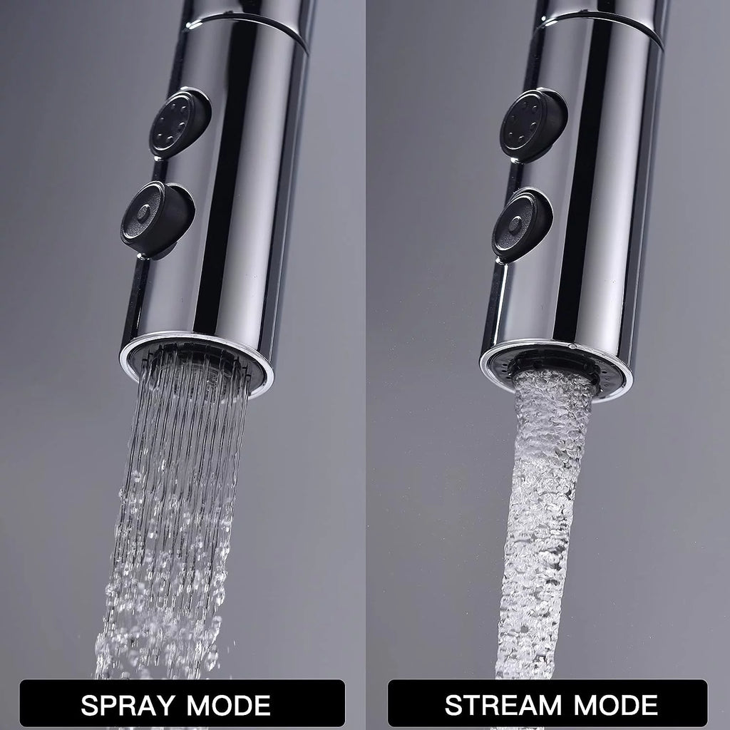 Chrome Pull Down Sprayer Kitchen Faucet I46434
