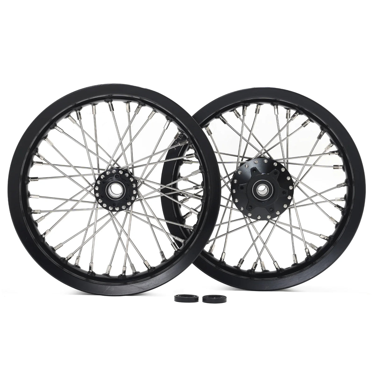 12"x2.15" Complete Wheels Rim Hubs for Electric Dirt Bike B4161