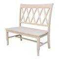 Double X-Back Bench C6151