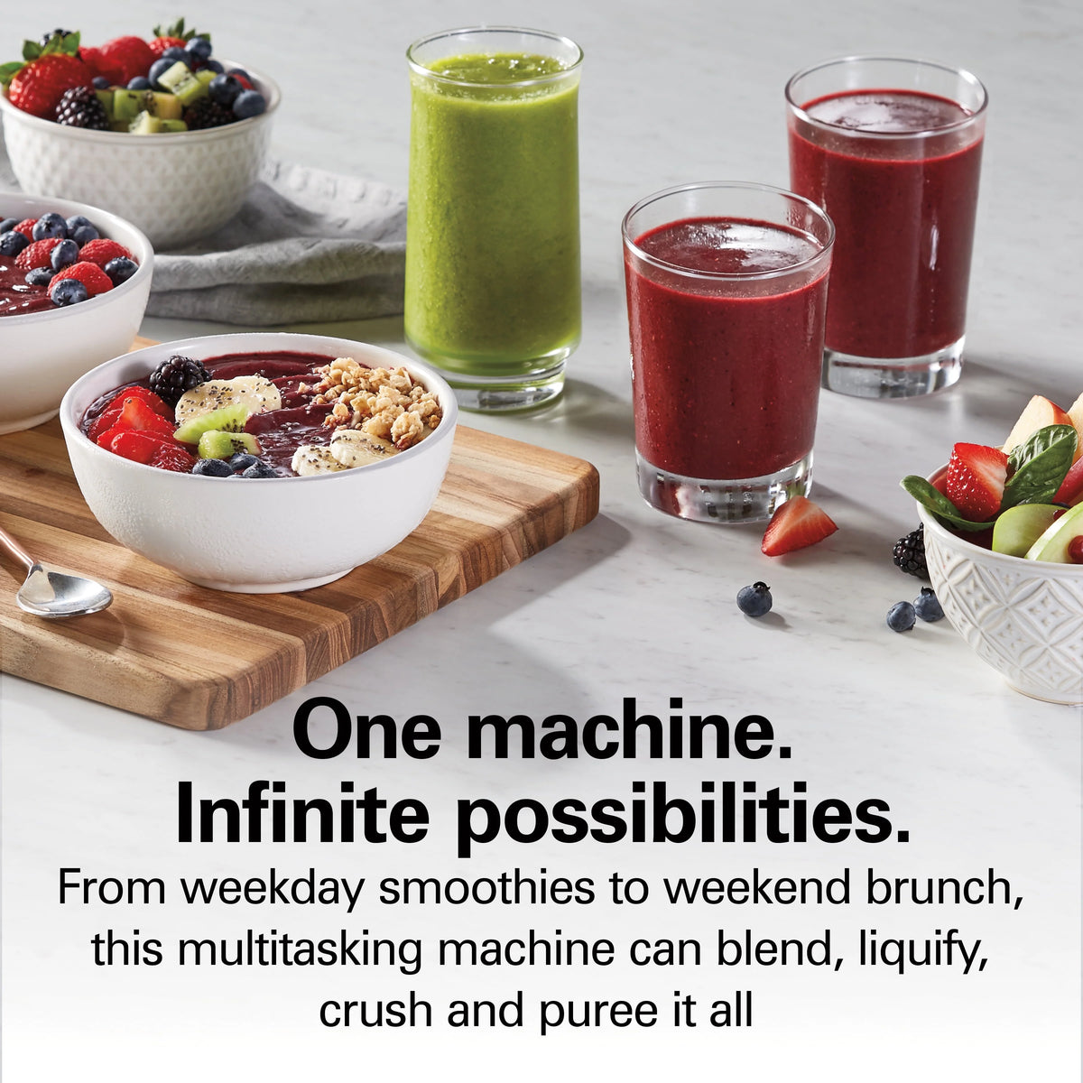 48oz BPA-Free Glass Jar Blender S95737