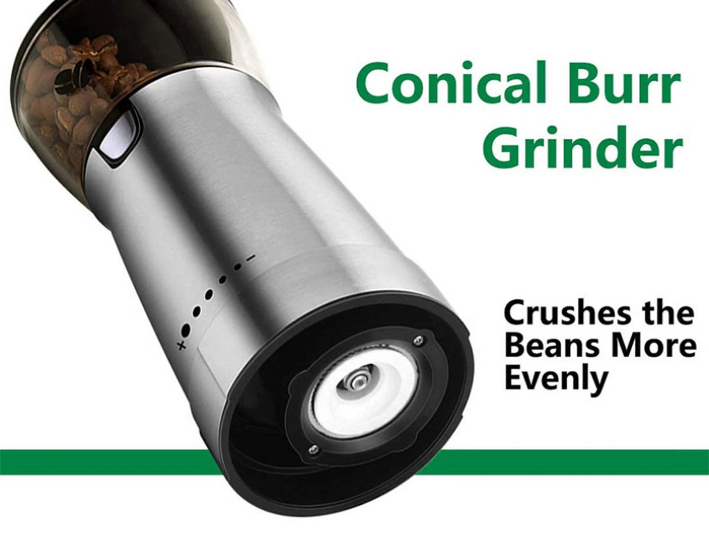USB Charge Stainless Steel Coffee Grinder M782