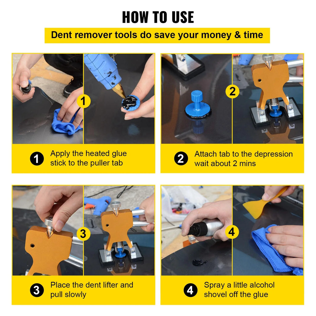 60 Pcs Paintless Dent Repair Tools U8681