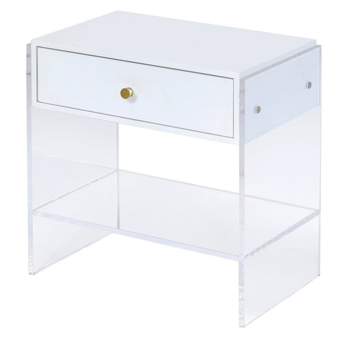 Dalas End Table with Drawer D960