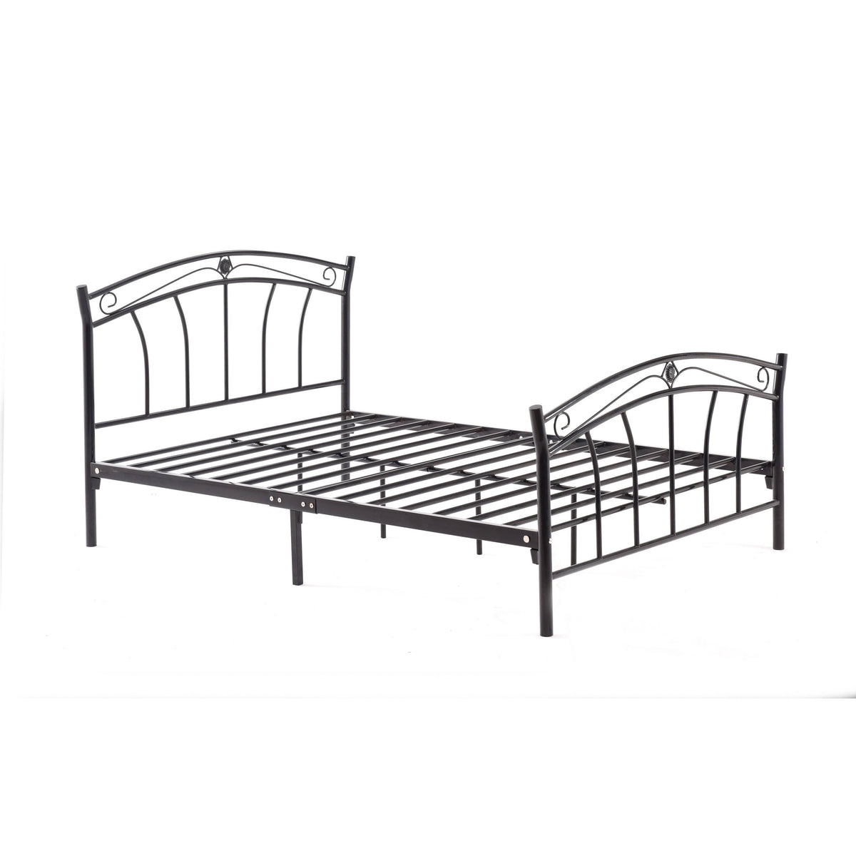 Black Twin Metal Bed F2270