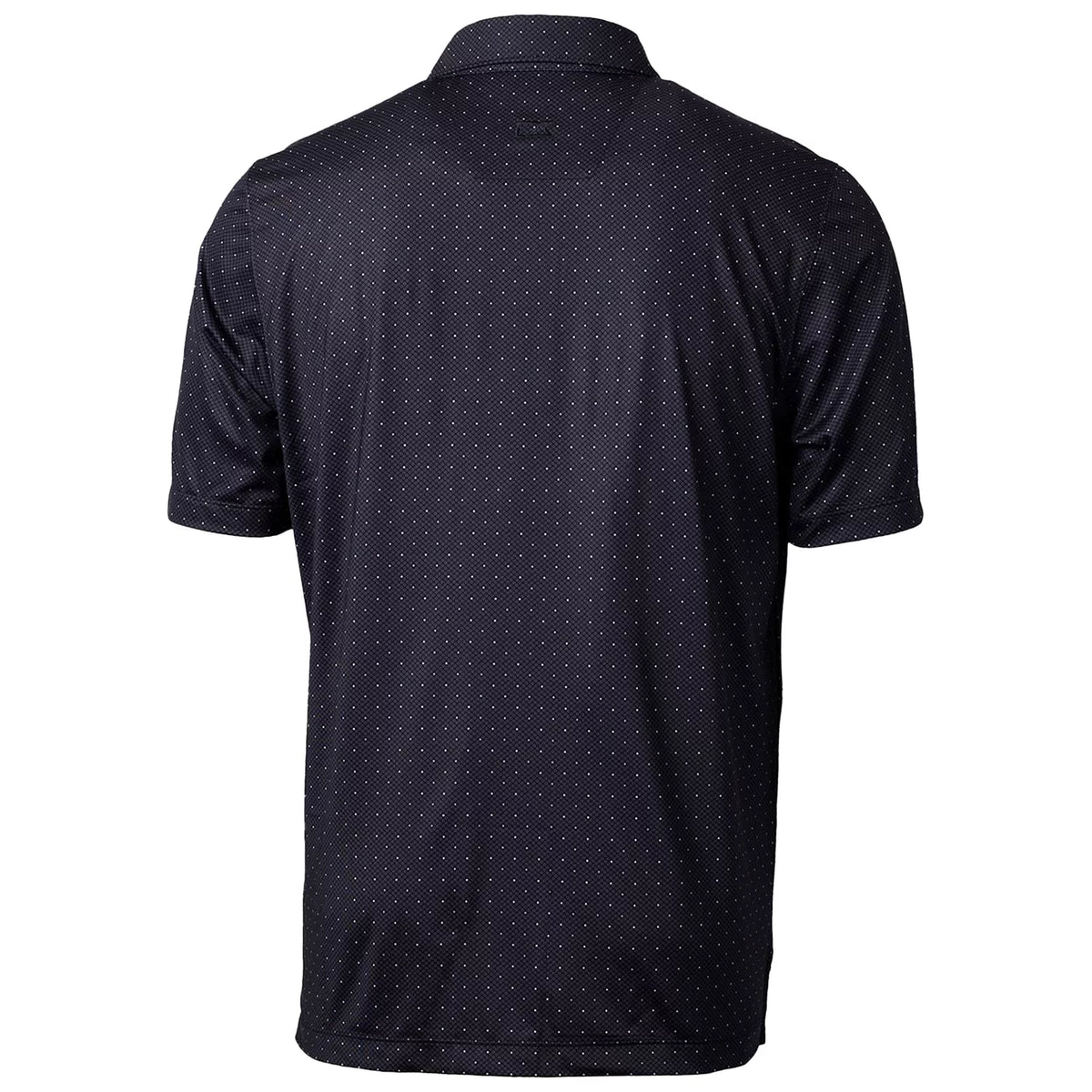 Men's Black Stretch Polo R313