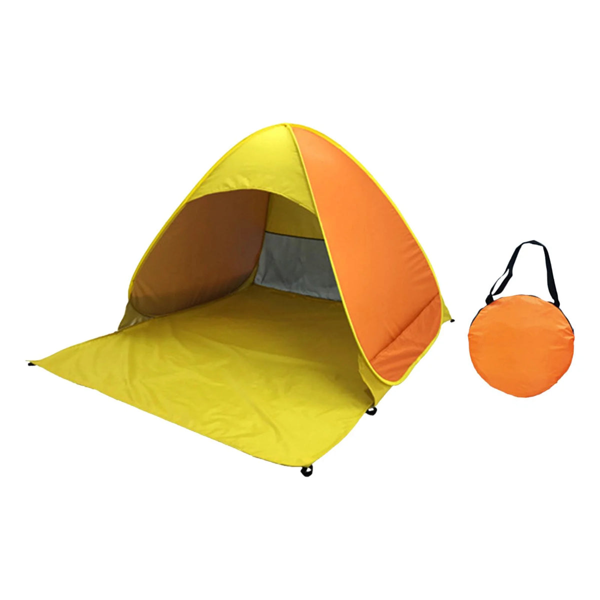 Orange Automatic Beach Tent V472481