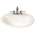 Biscuit 8x22 Center Drop in Lavatory L611