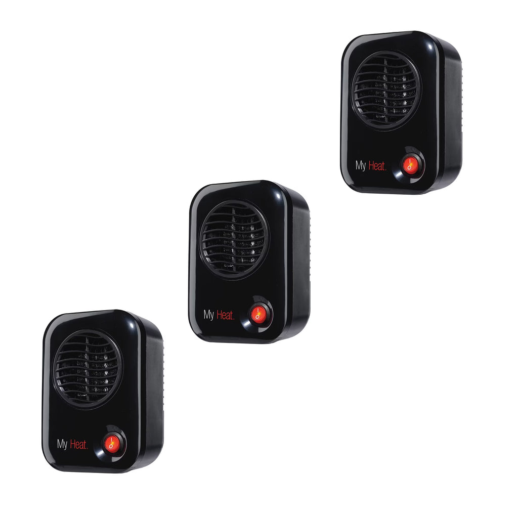 200W Ceramic Space Heater (3 Pack) H73345