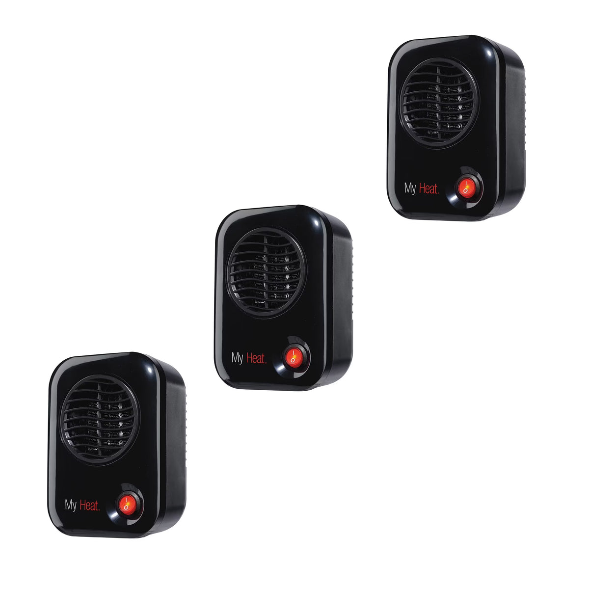 200W Ceramic Space Heater (3 Pack) H73345