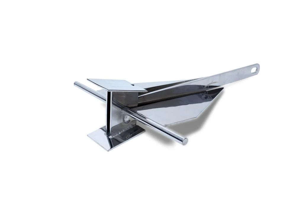 44 lb Stainless Steel Fluke Style Anchor W597083