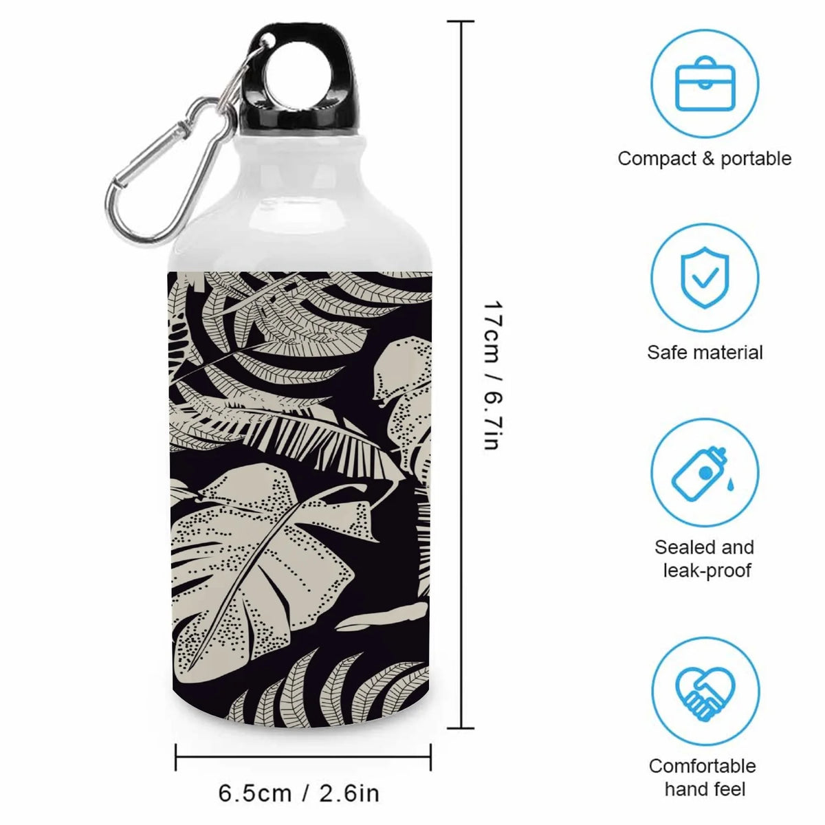 400ml Aluminum Sport Water Bottle with Twist Cap R897