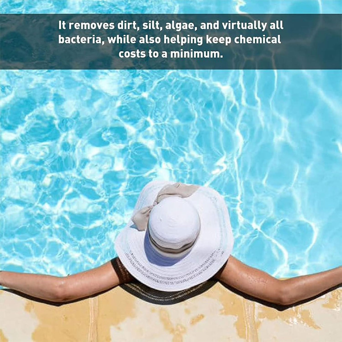 50 Pound White Swimming Pool Filter Sand Refill (2 Pack) R831