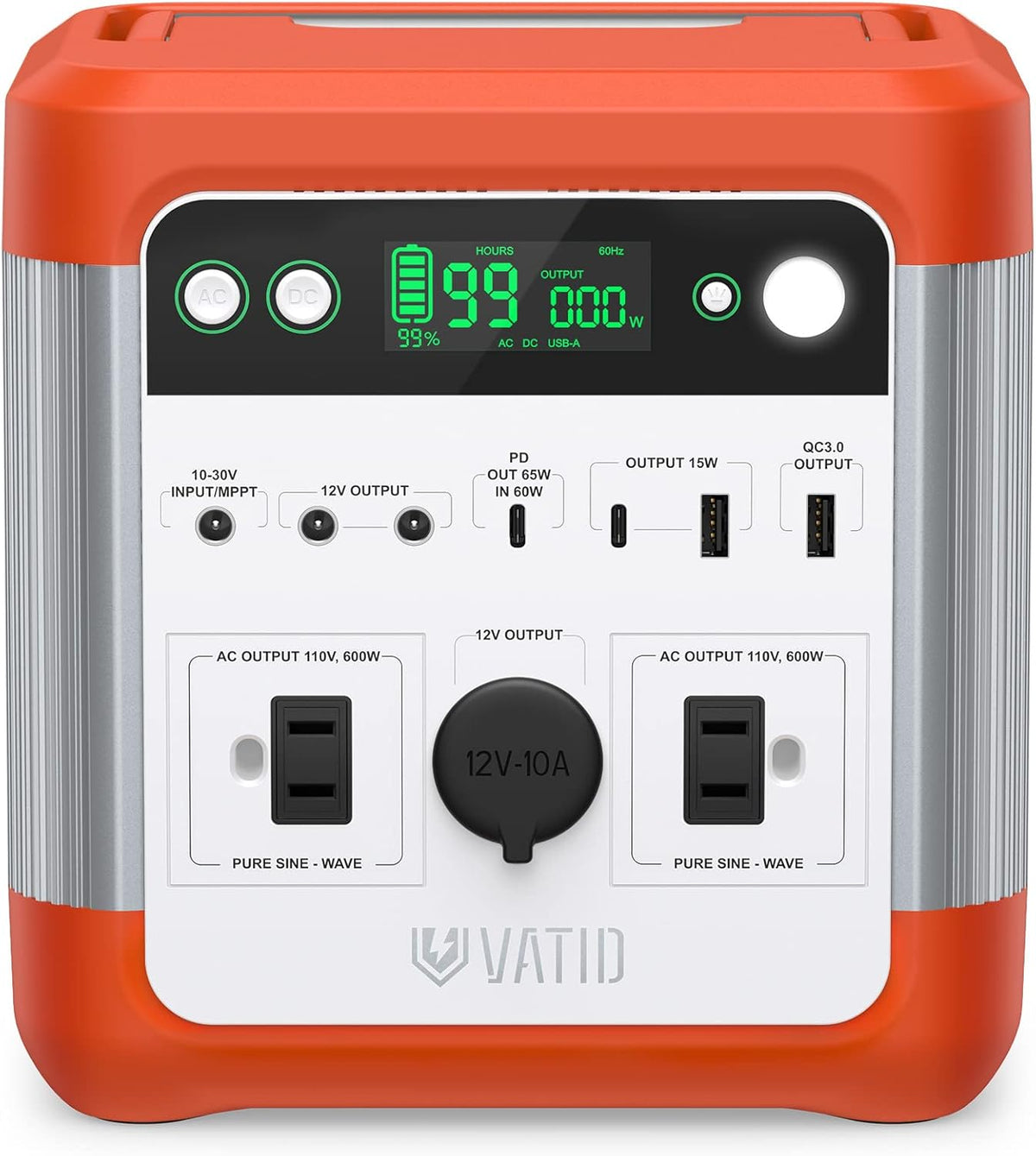 600W 518Wh Portable Power Station V959