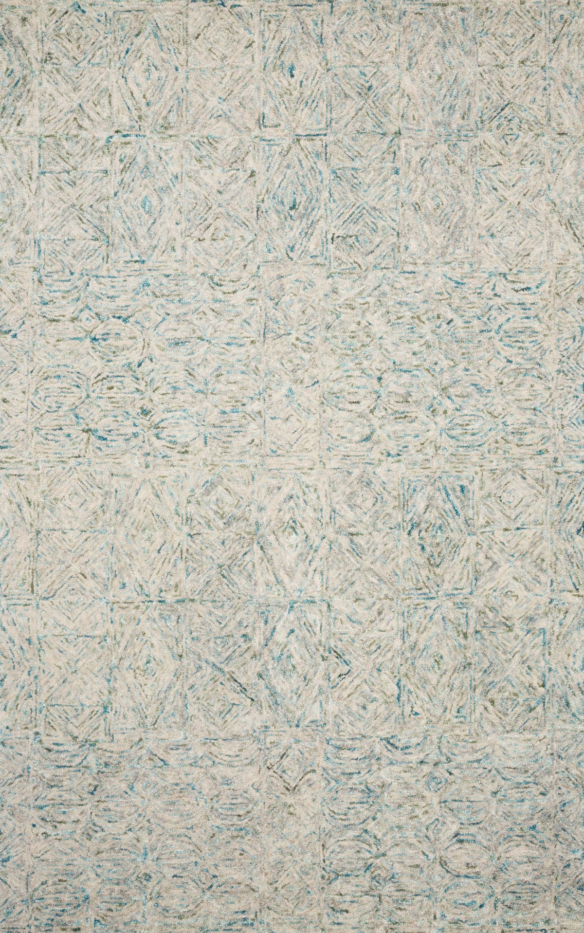 Aqua 9'3 x 13' Rug Y273736