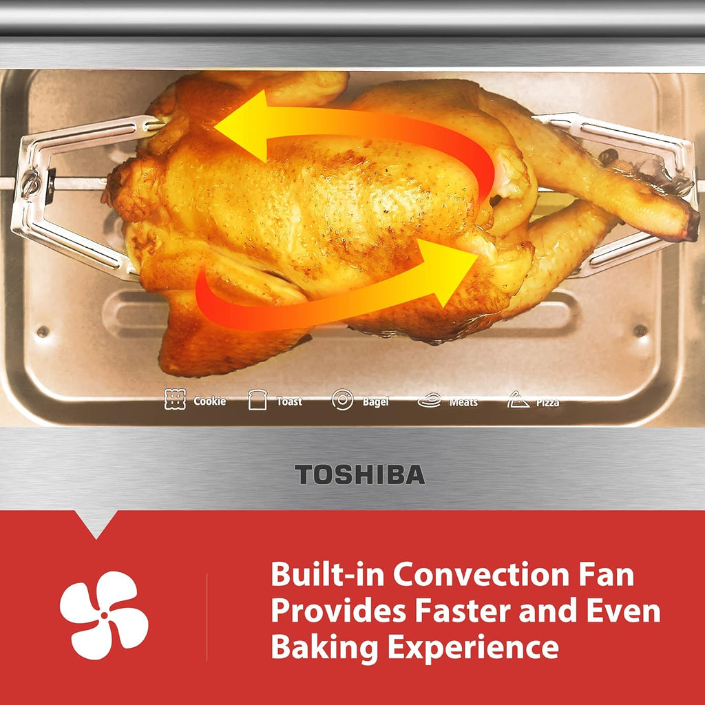 Digital Toaster Oven and Microwave Oven with Smart Sensor L897