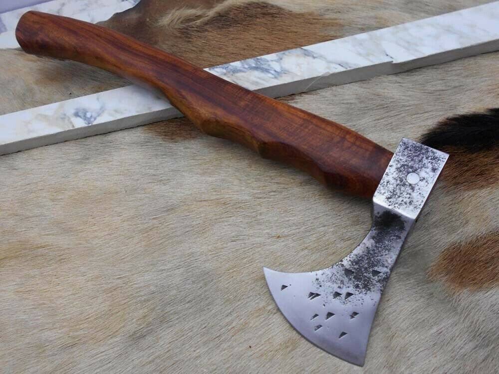 Long Hand Hammered Carbon Steel Axe G873